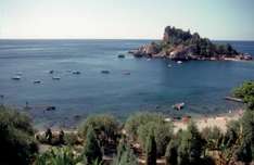 Isola Bella Strand zwischen Messina und Taormina